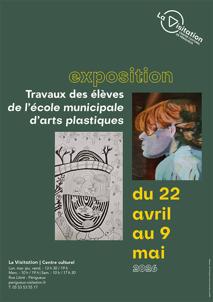Exposition des élèves de l’école municipale d’art plastique