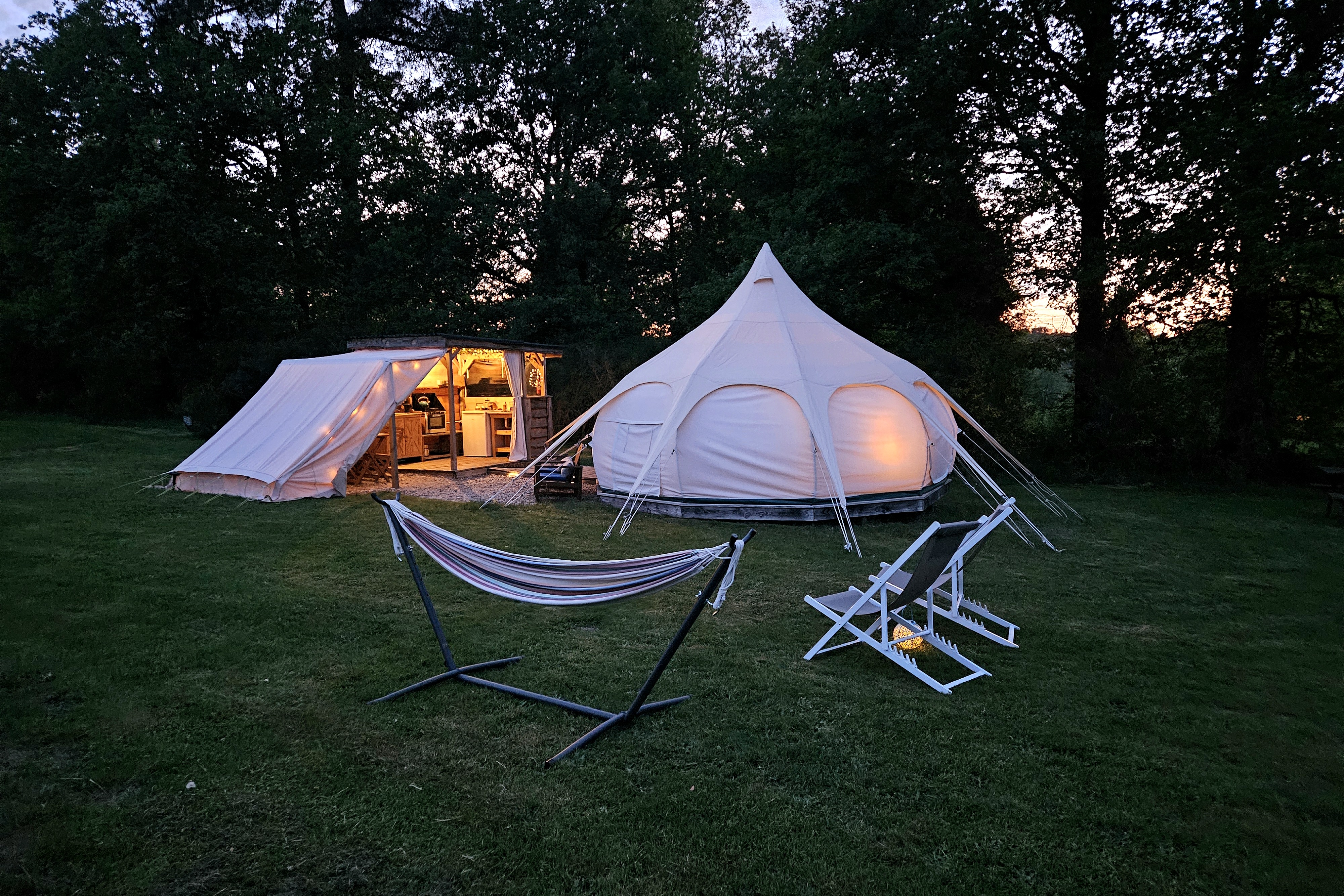 Camping Le Ranch - Tipi Lotus Belle, Madranges - photo 18