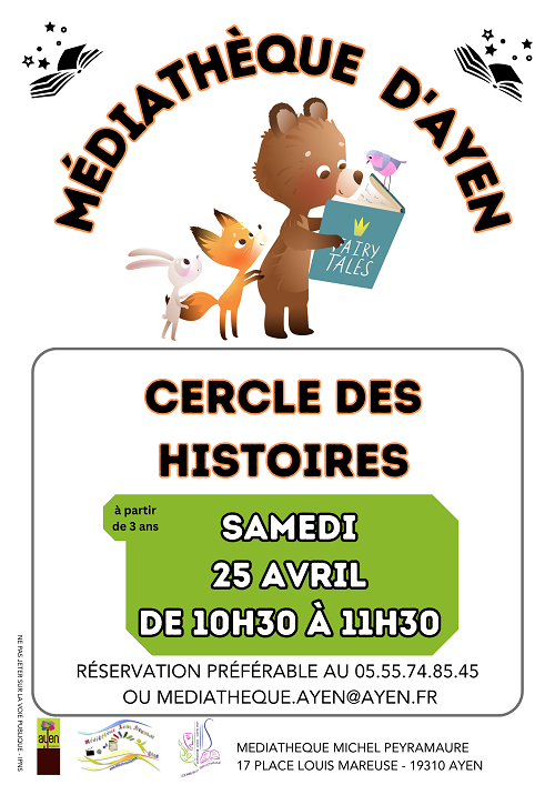 Cercle des histoires — visuel événement