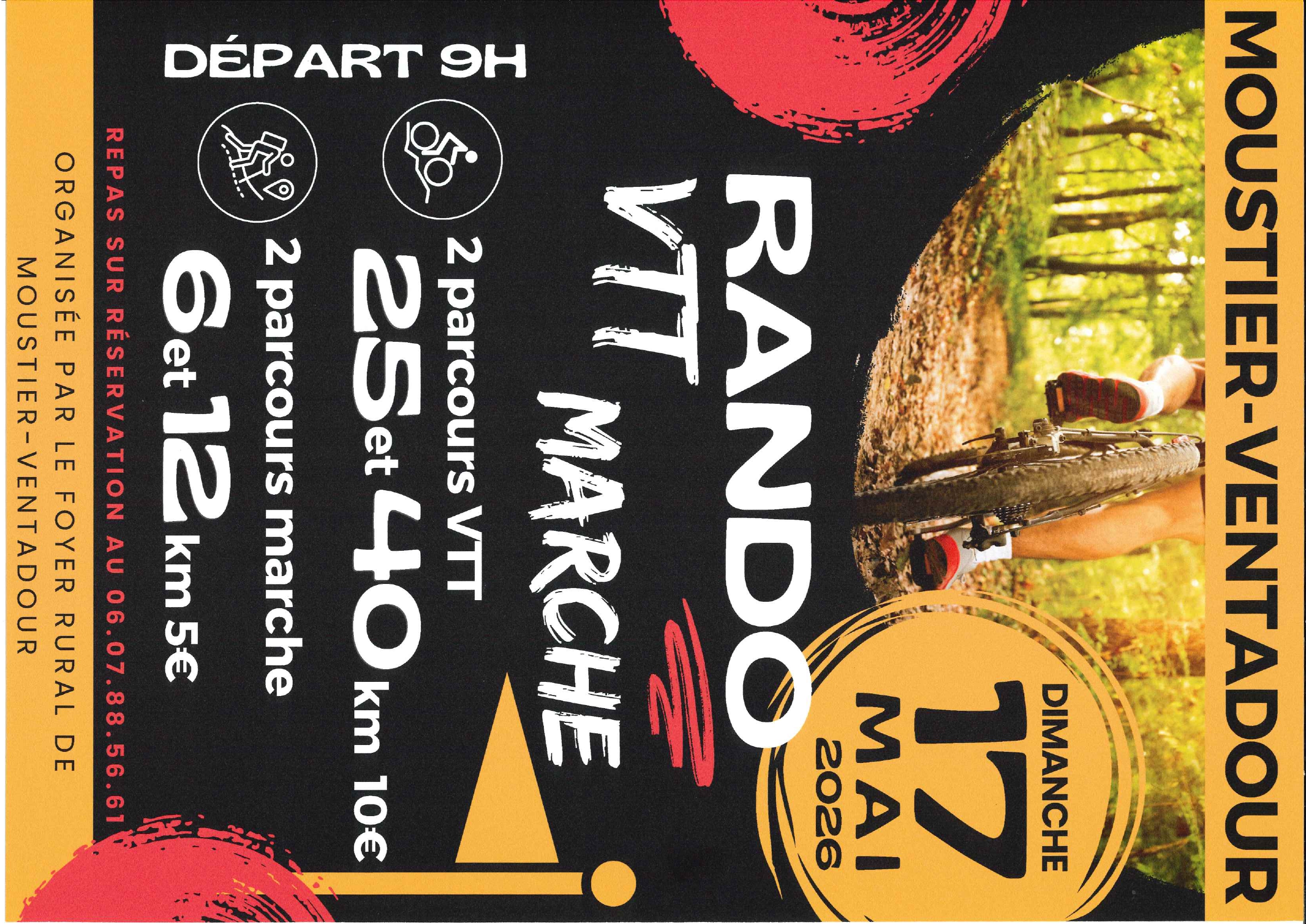 Rando VTT et marche — visuel événement