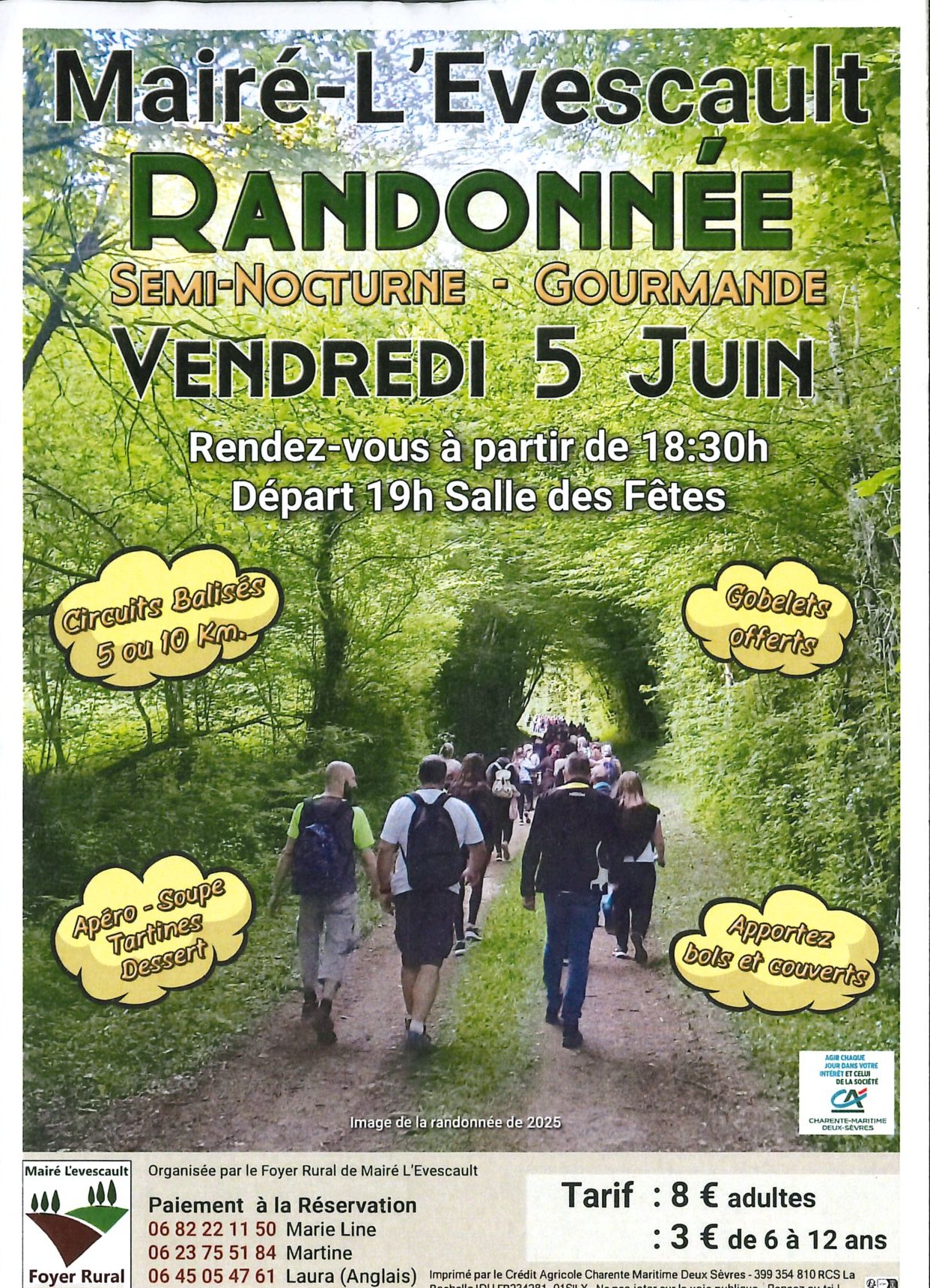 Randonnée semi-nocturne & gourmande