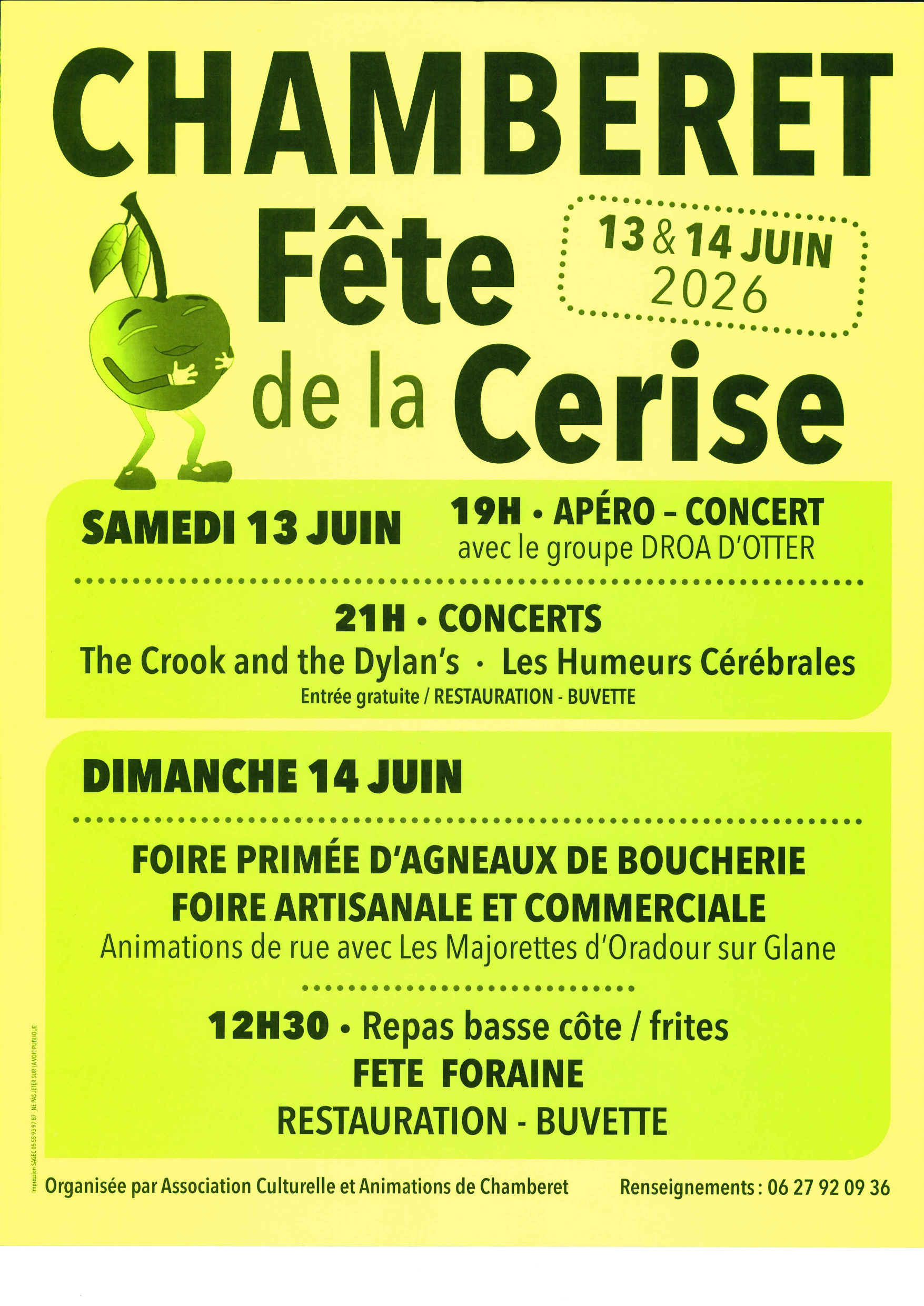 Fête de la cerise de Chamberet