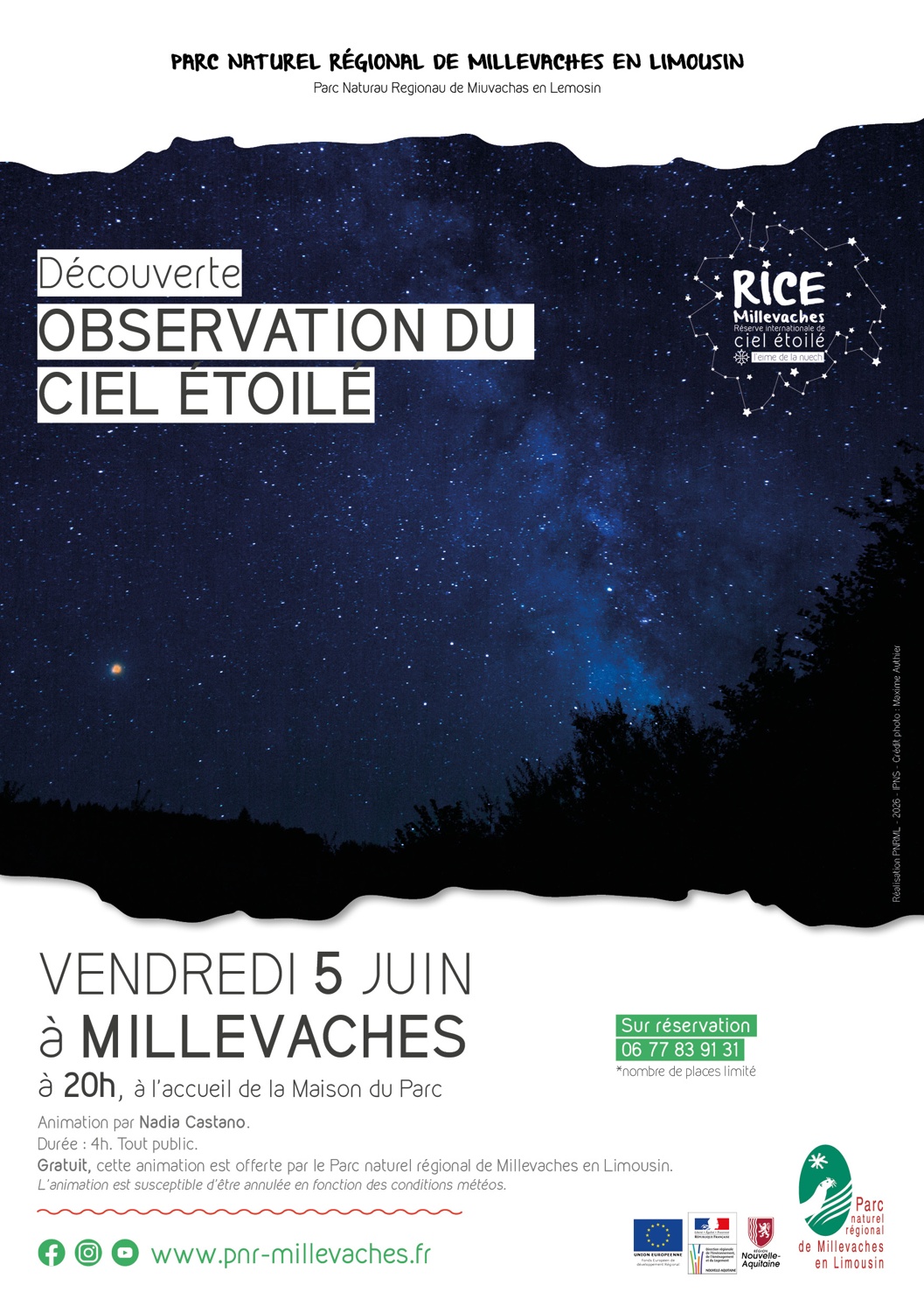 Observation du ciel étoilé