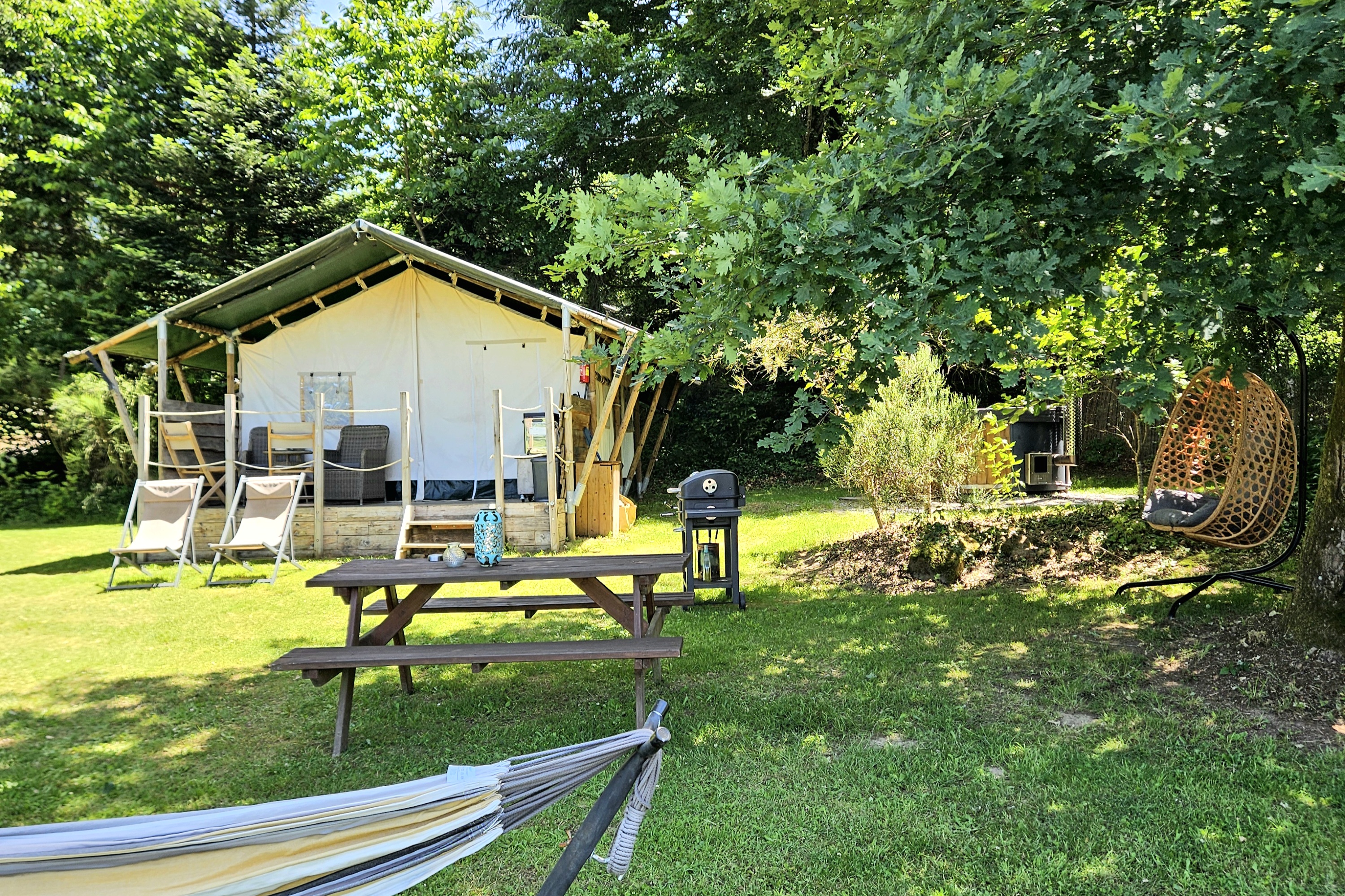 Camping Le Ranch - Tentes safari avec bain nordique, Madranges - photo 28