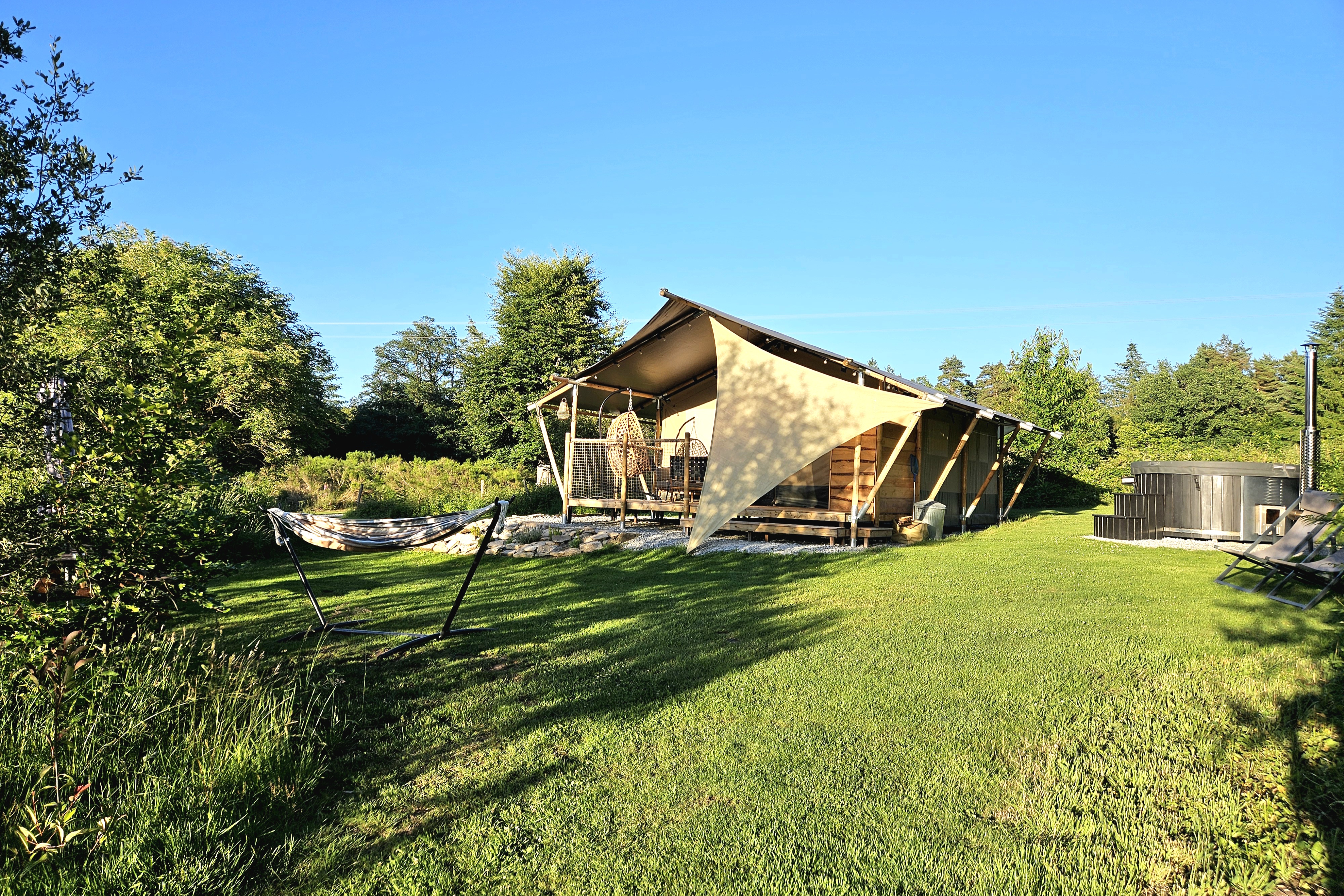 Camping Le Ranch - Tentes safari avec bain nordique, Madranges - photo 26