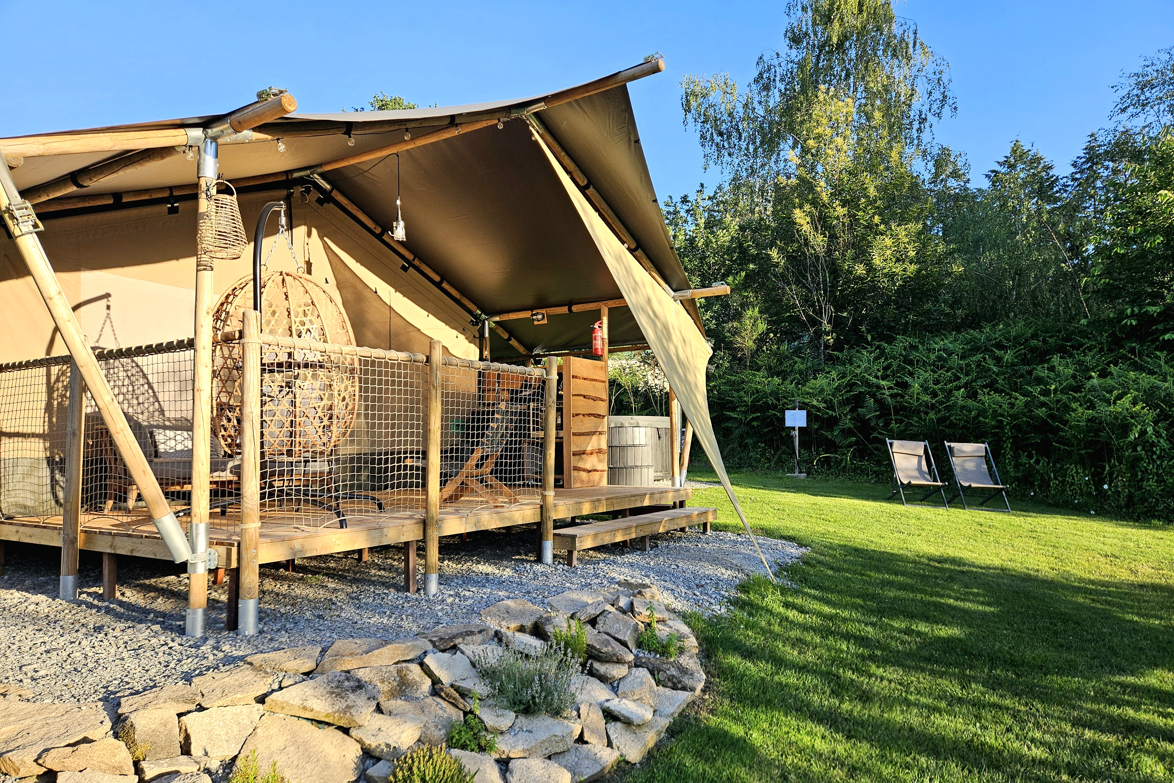 Camping Le Ranch - Tentes safari avec bain nordique, Madranges - photo 27