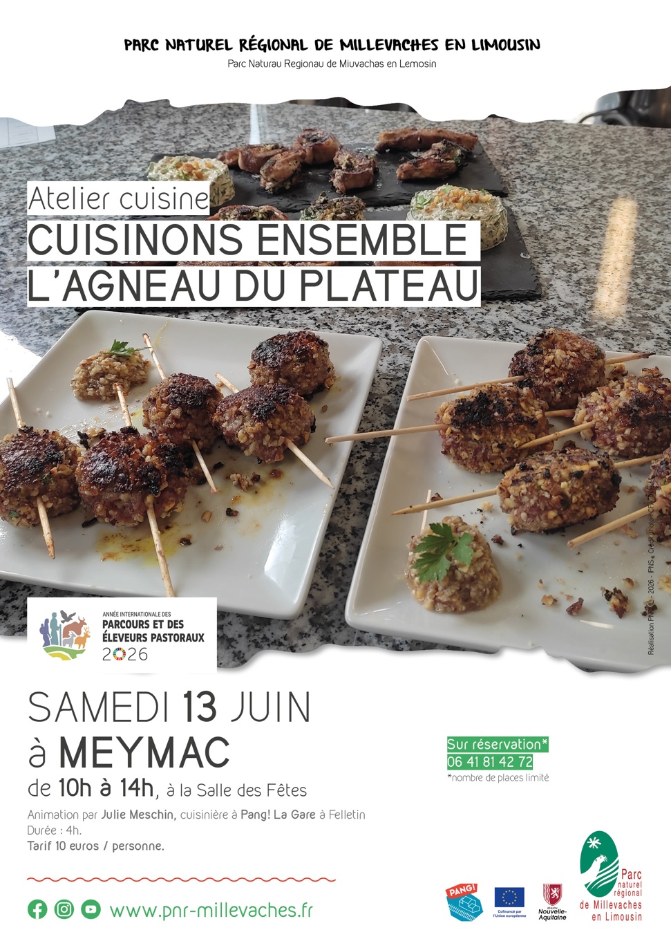 Cuisinons ensemble l'agneau du plateau — visuel événement