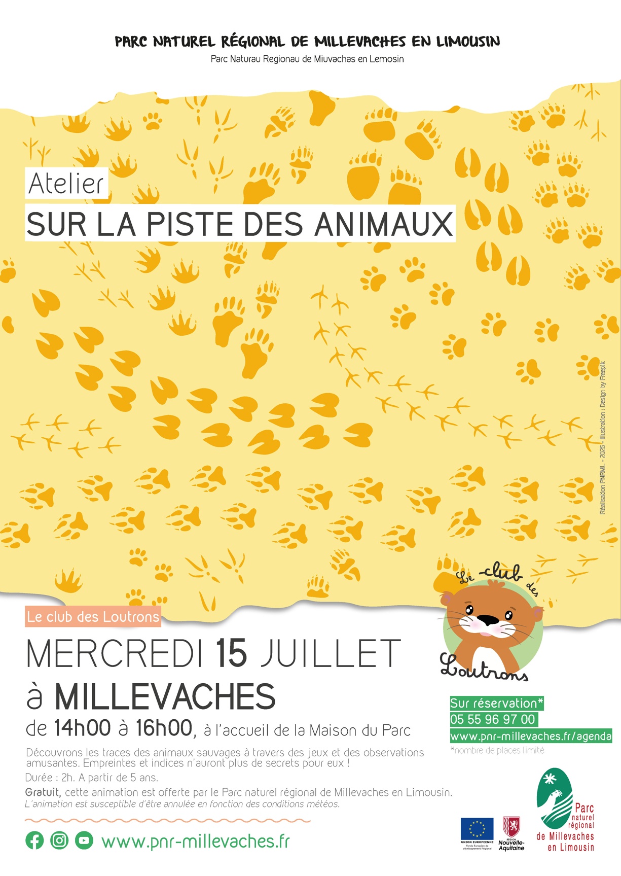 Atelier sur la piste des animaux