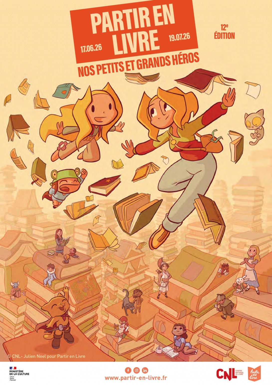 Partir en livre - Les héros des contes pour enfants — visuel événement