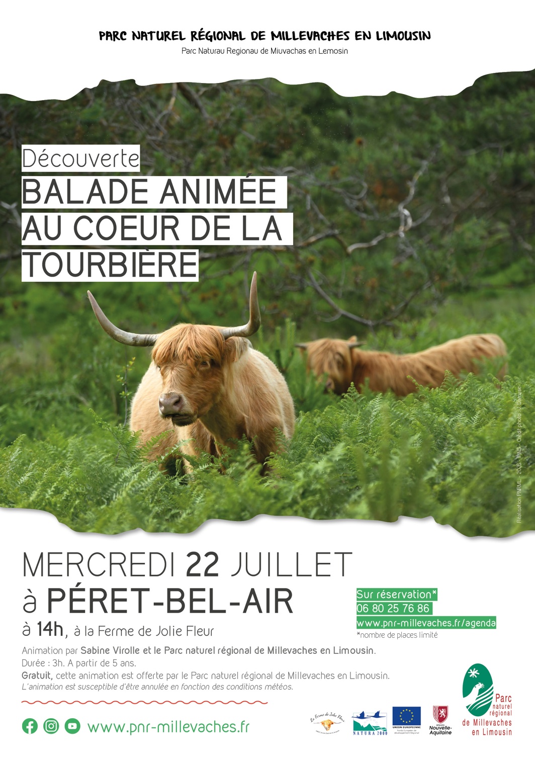 Balade animée au coeur de la tourbière — visuel événement