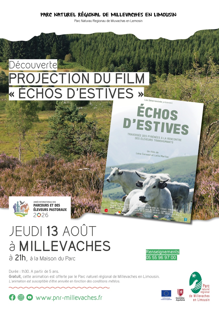 Projection du film "Echos d'estives" — visuel événement