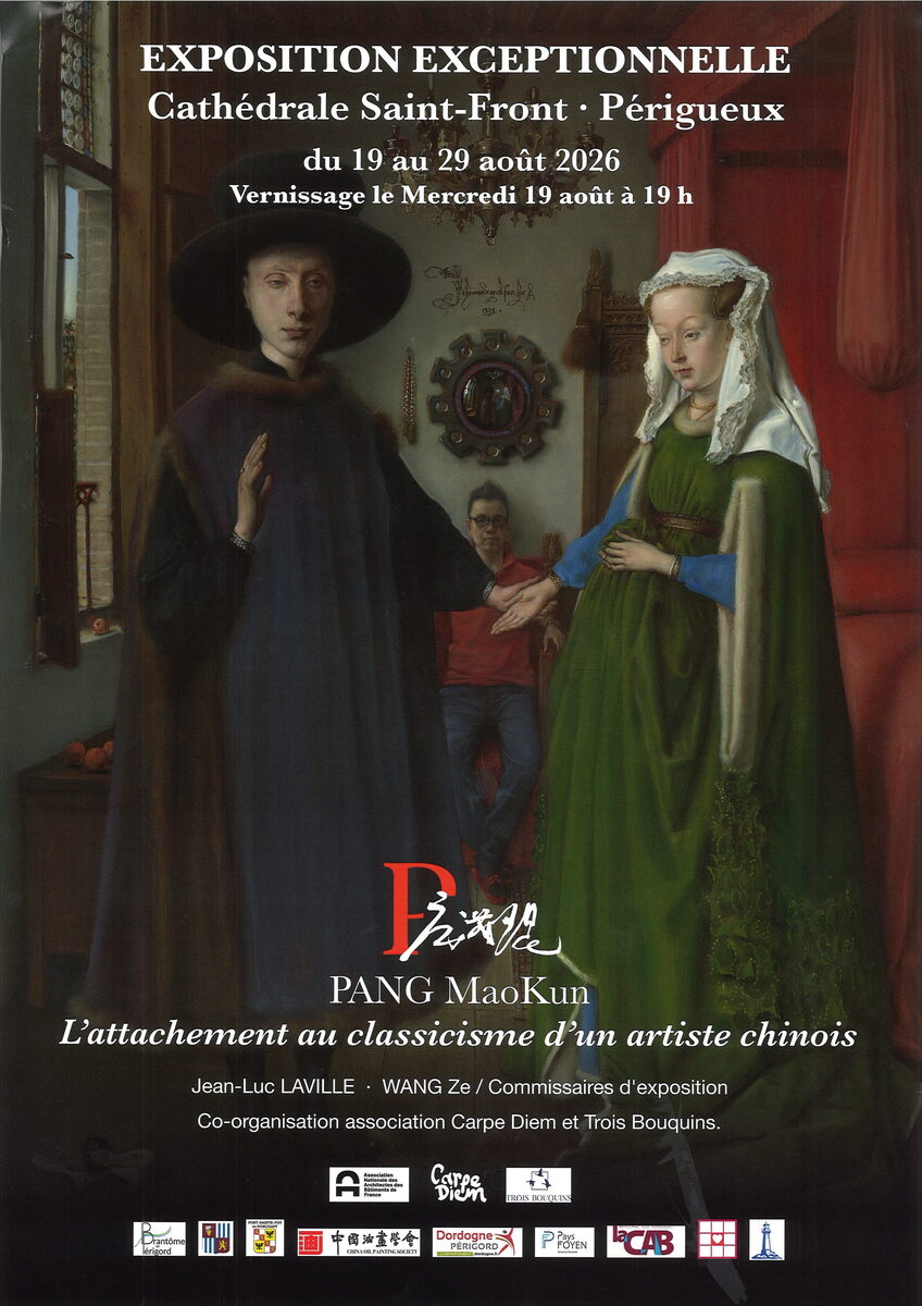 Exposition - Pang MaoKun "L'attachement au classicisme d'un artiste chinois" à la cathédrale Saint-Front