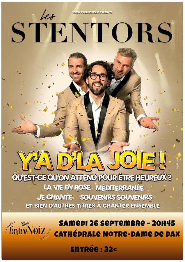 23ème Festival Entre Voix - spectacle par les Stensors