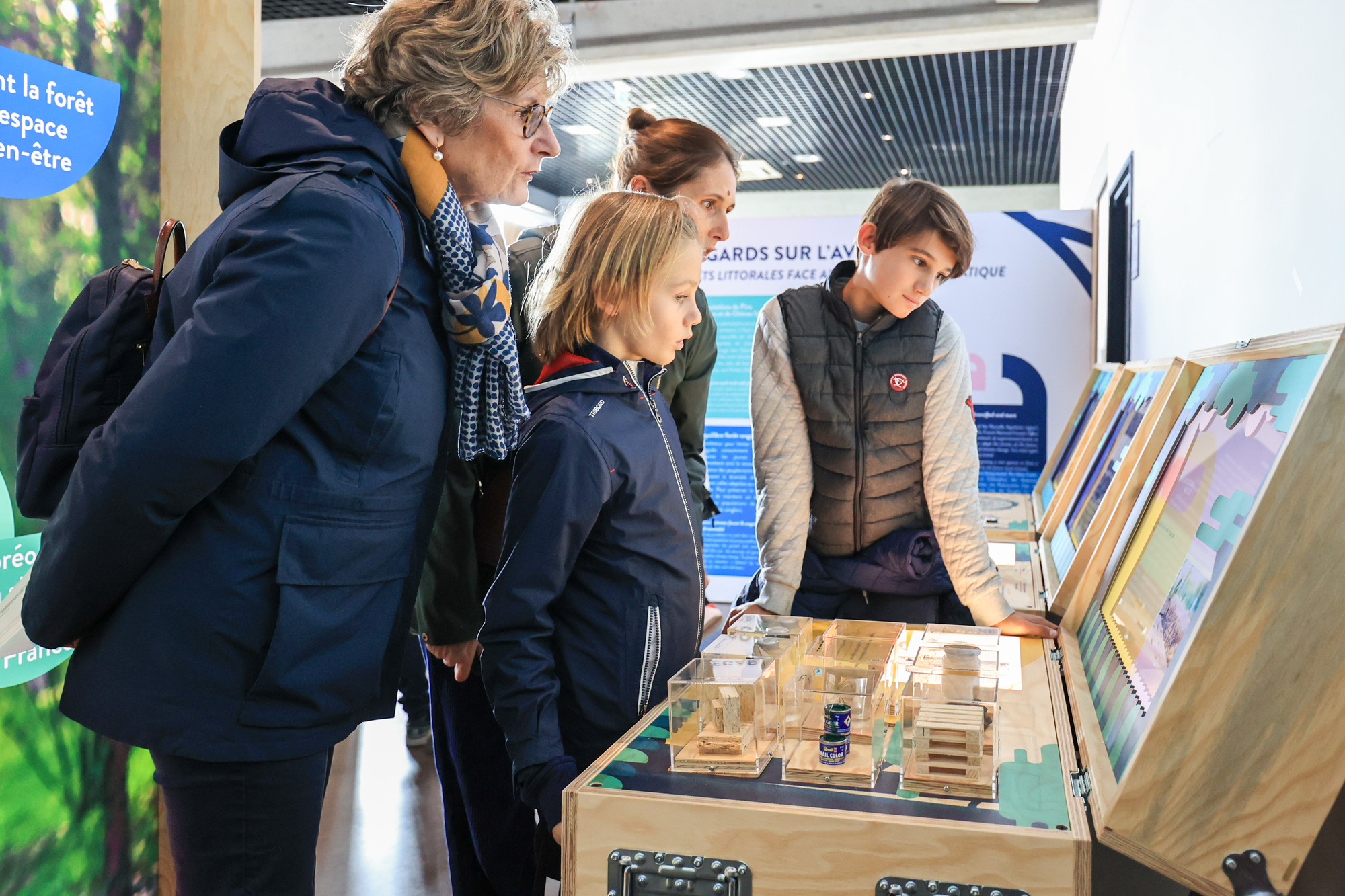 Visite en accès libre de l'exposition "Dunes et forêts, les gardiennes du littoral"