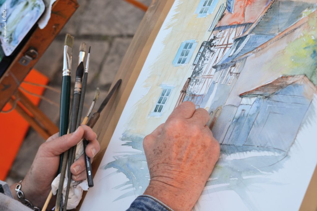 21ème Salon International de l'Aquarelle : Atelier enfant d'initiation à l'aquarelle — visuel événement