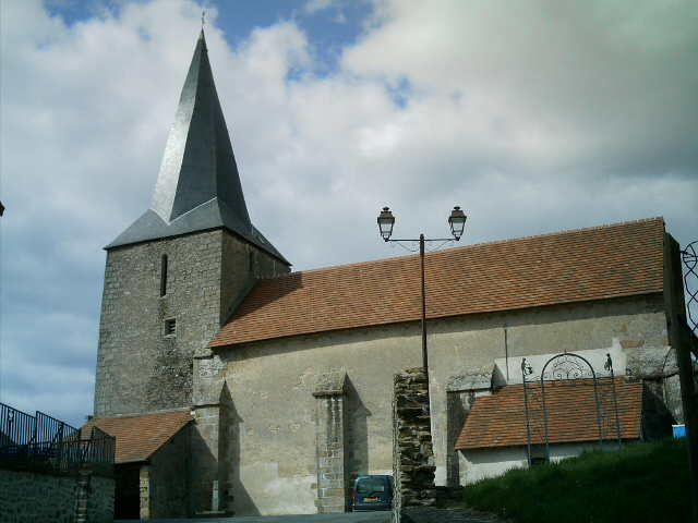 Eglise Saint Médard - Naillat, Naillat
