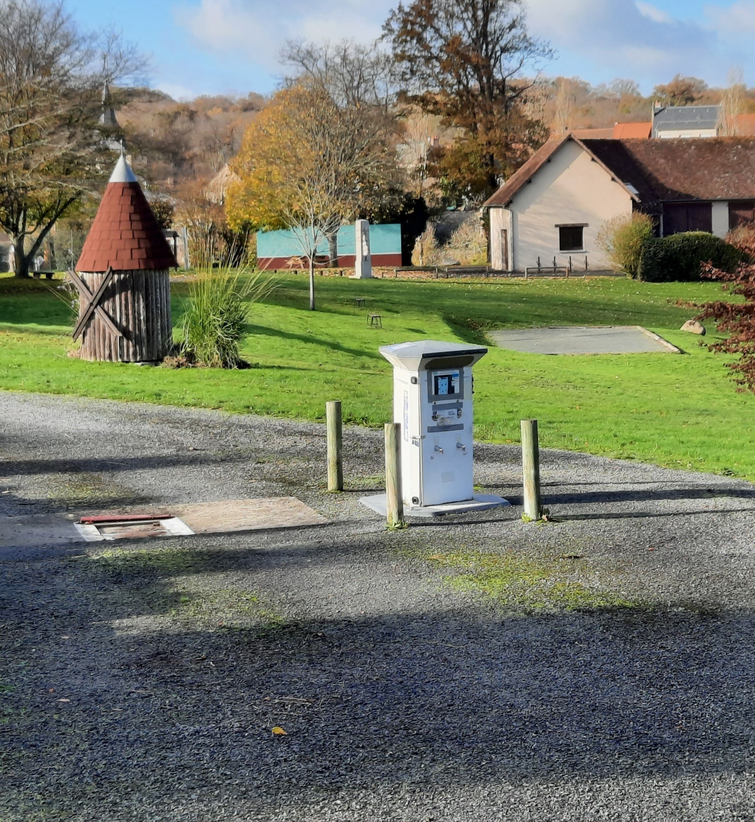 Aire d'accueil Camping-Cars, La Celle-Dunoise