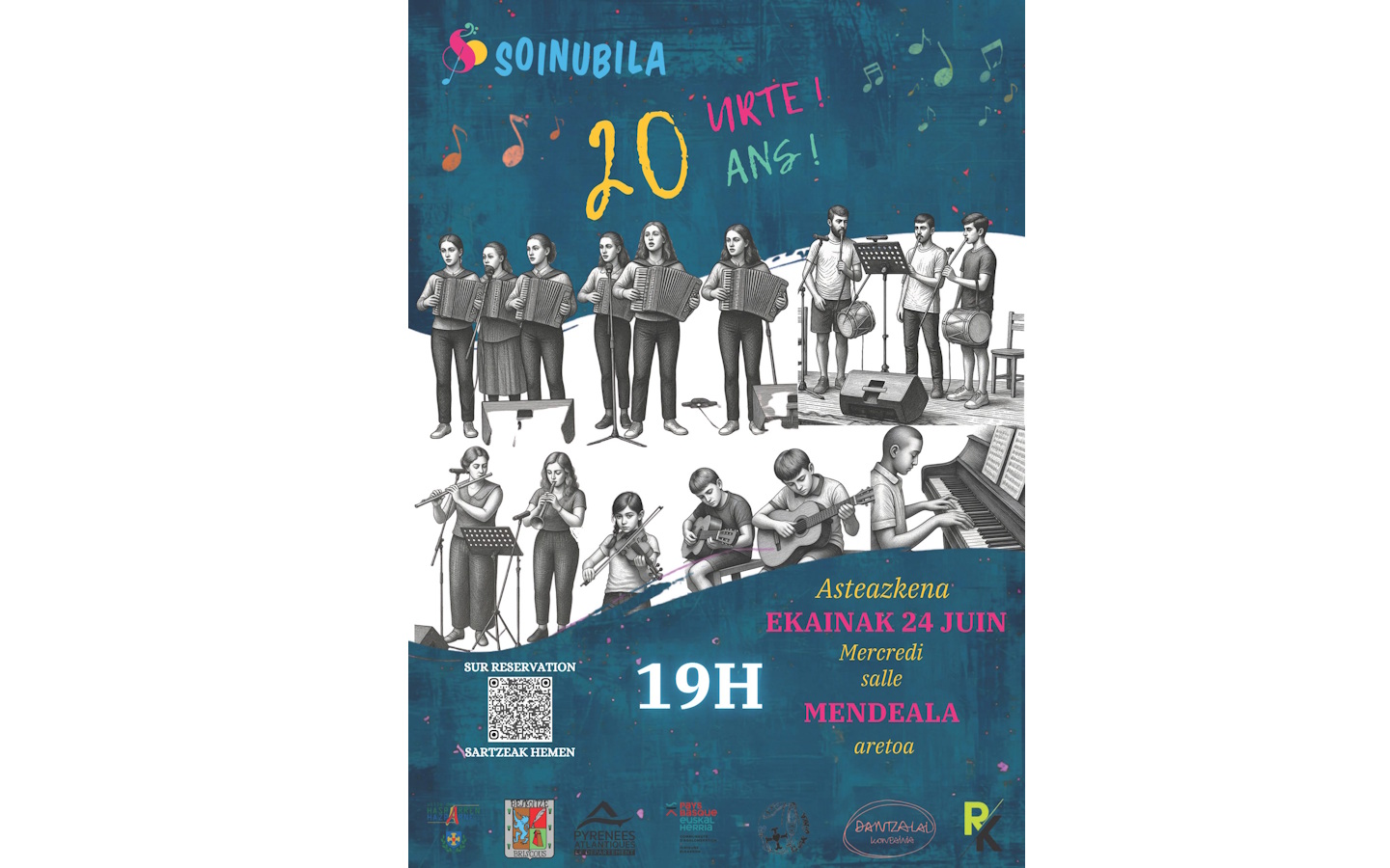 Soinubila fête ses 20 ans ! — visuel événement