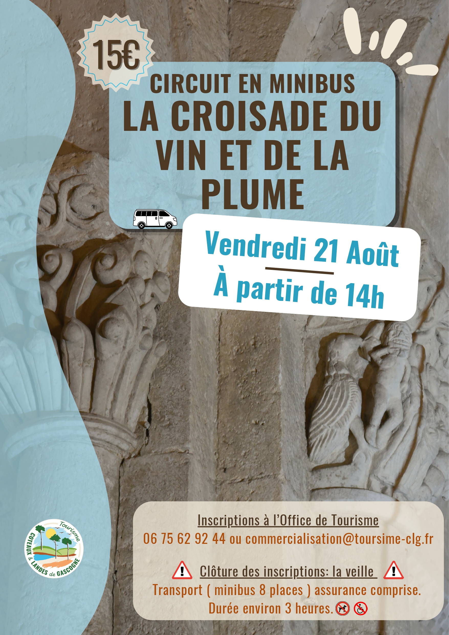 Mini-Circuit : La Croisade du Vin et de la Plume — visuel événement