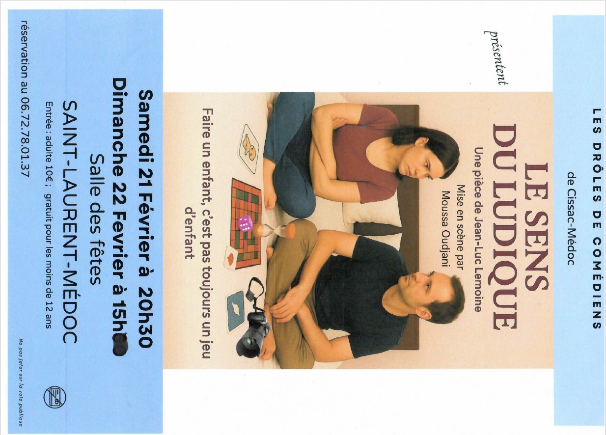 Théâtre : "Le sens du ludique"