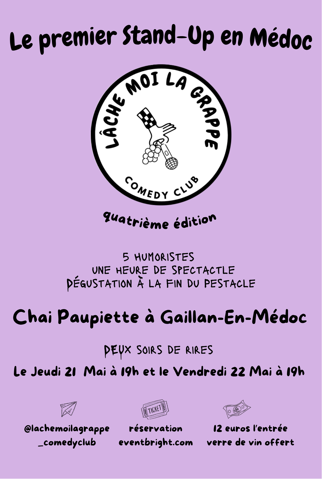 Stand-up en Médoc 4ème édition