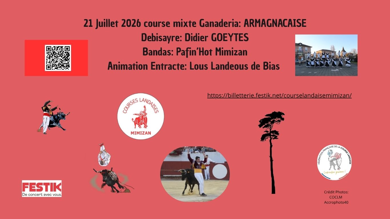Course Landaise Mixte — visuel événement