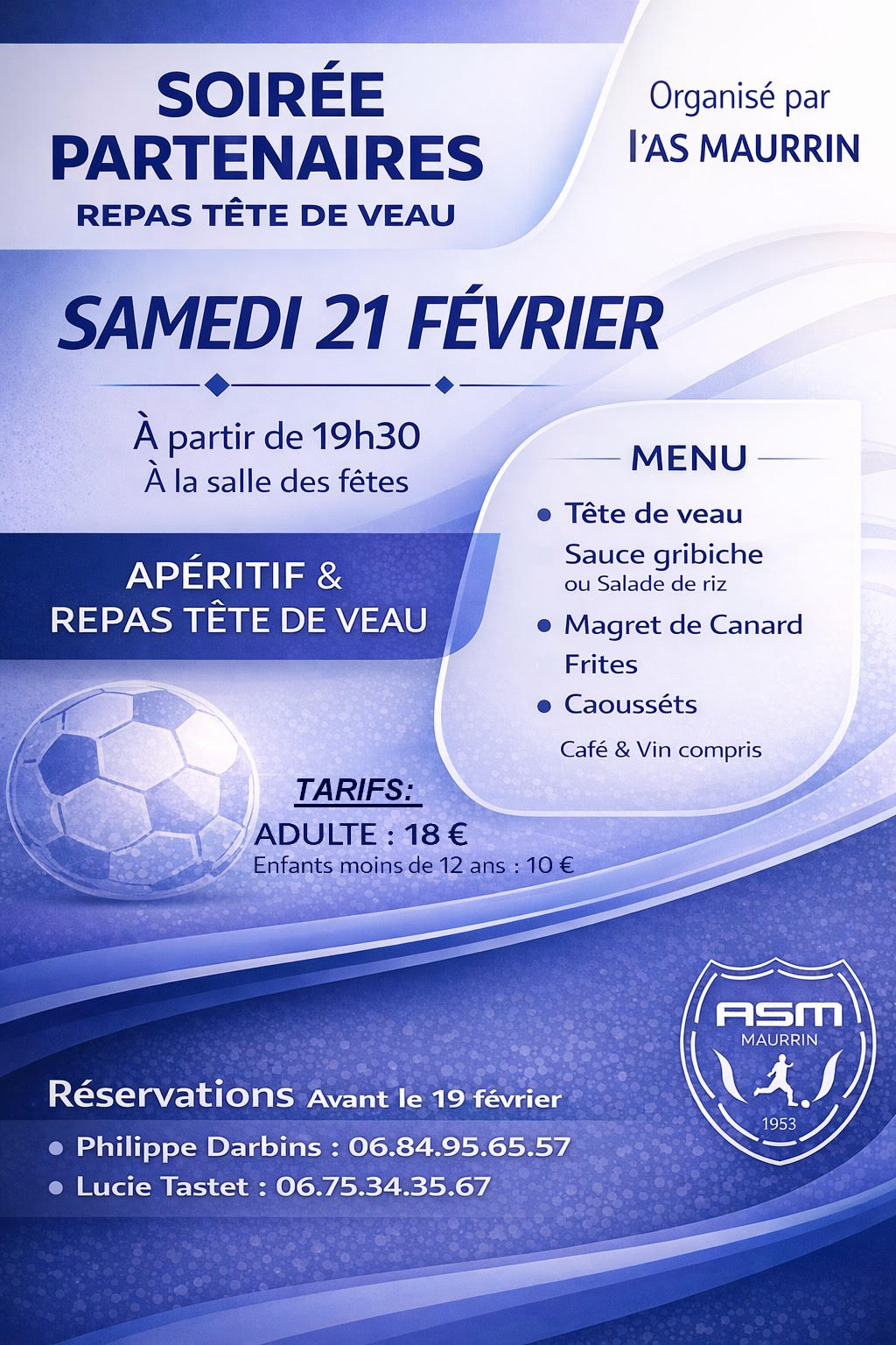 Soirée partenaires