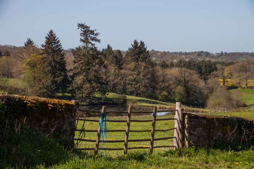 C22 Circuit cyclo autour du Dorat, Saint Ouen sur Gartempe et Magnac-Laval, Le Dorat