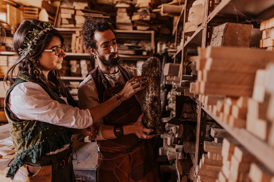FLOM France et l'Eden Bohême - Tourneur et tourneuse sur bois — photo 2