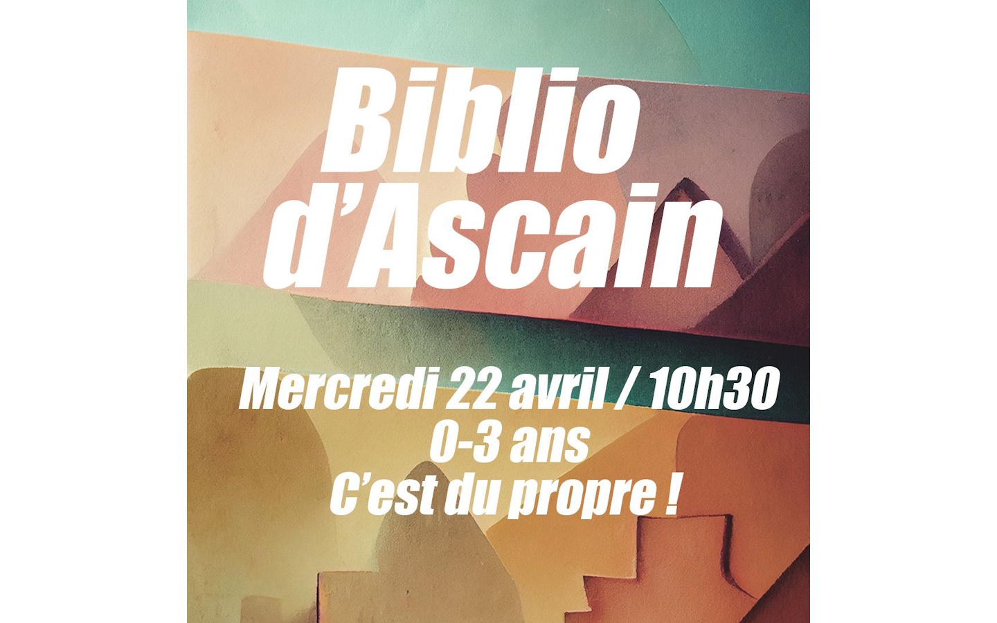 Rendez-vous contes pour les 0-3 ans — visuel événement