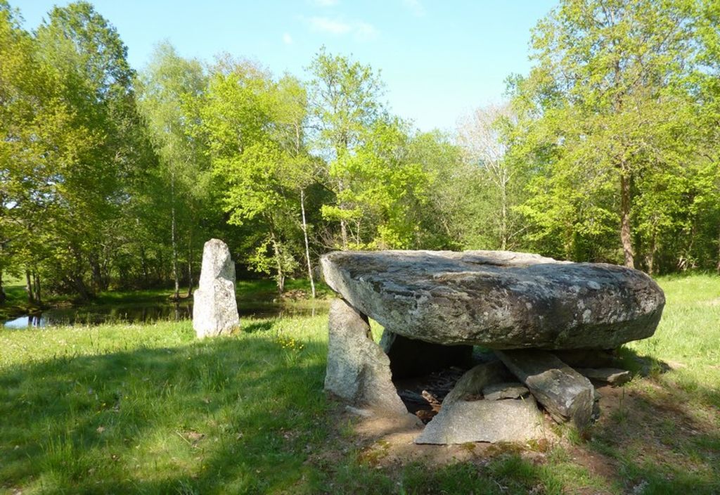 Aire de pique nique aux dolmen et menhir