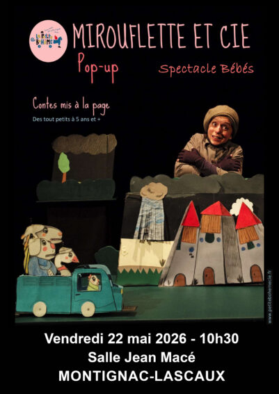 Contes mis à la page ! spectacle pour bébés, Montignac-Lascaux