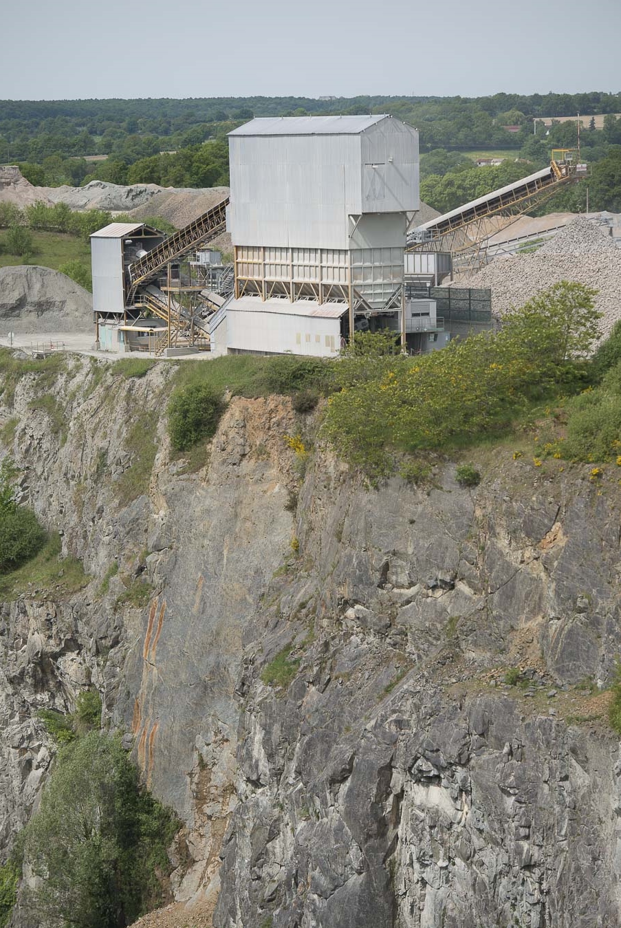 Visite - La carrière de Laubreçais, Clessé
