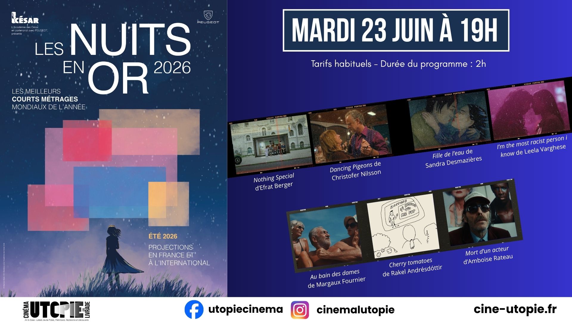Une Nuit en Or — visuel événement