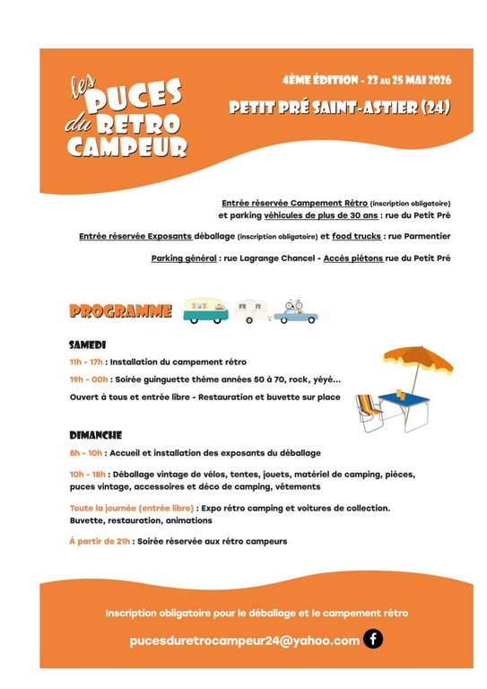 Les Puces du Rétro Campeur : 4ème édition, Saint-Astier - photo 3