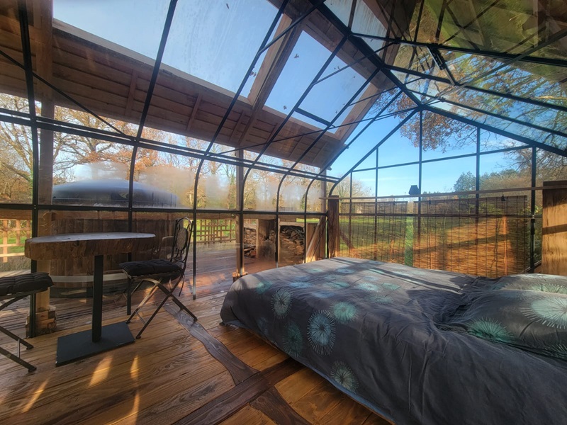 Le refuge d'Elrond et son bain nordique