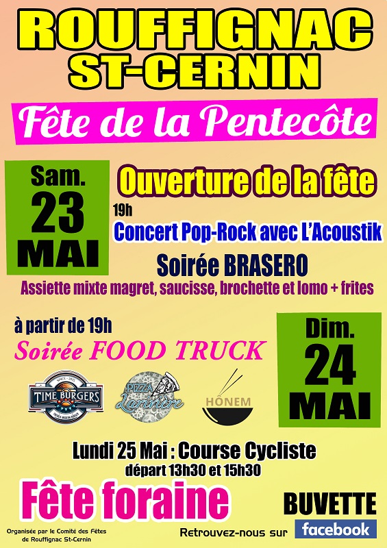 Fête de la Pentecôte, Rouffignac-Saint-Cernin-de-Reilhac
