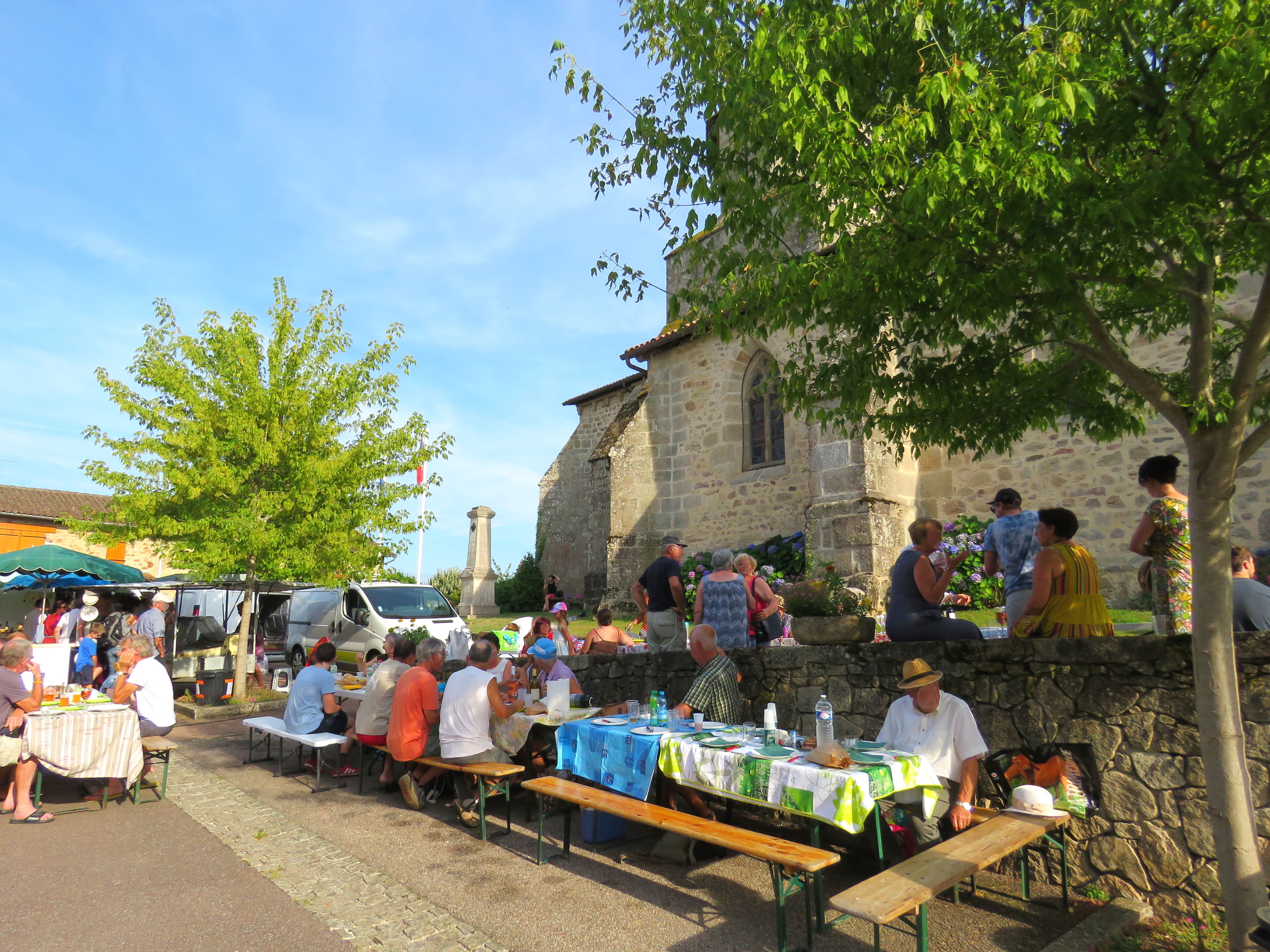 Marché fermier semi-nocturne à Saint-Auvent — visuel événement