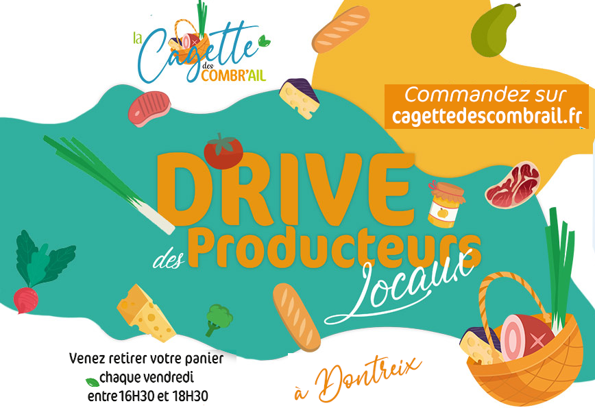 Drive de producteurs : La Cagette des Combr'ail DONTREIX
