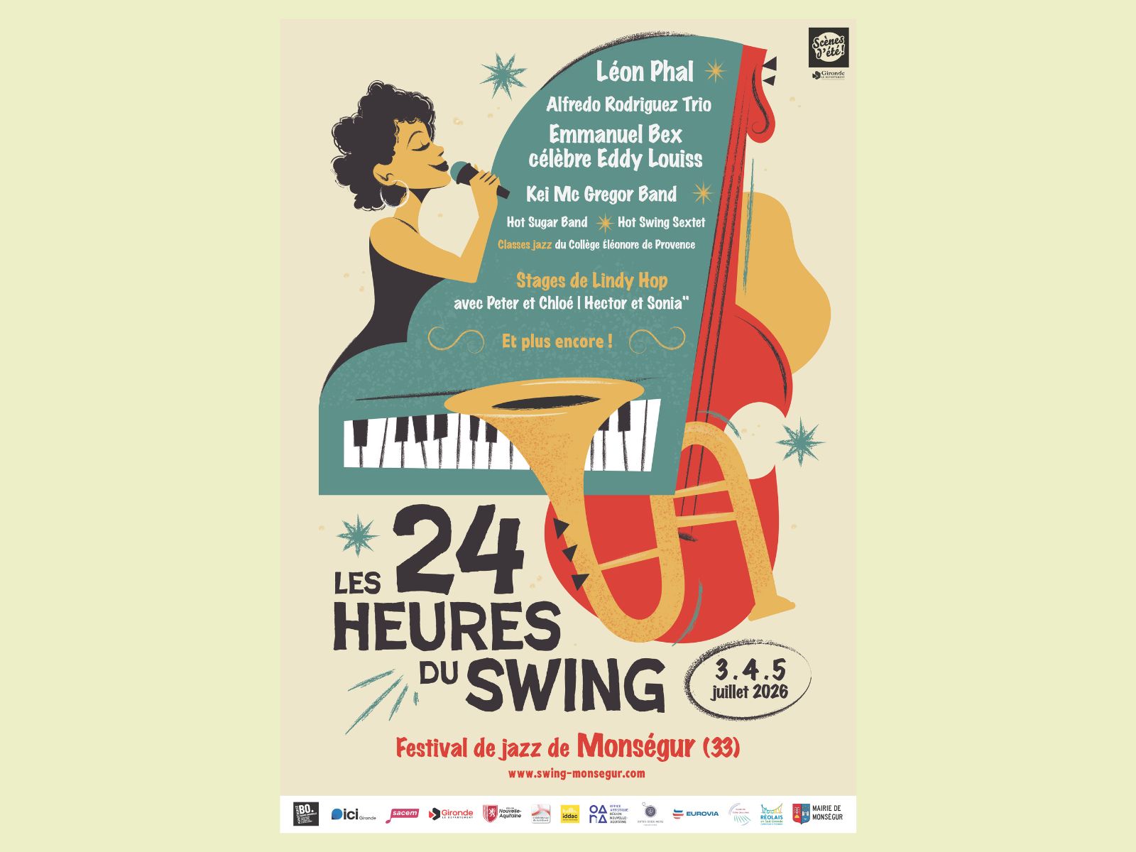 Les 24 heures du Swing 2026 - dimanche — visuel événement
