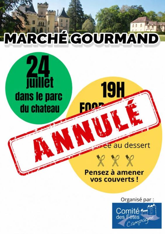 Marché gourmand à Campagne - ANNULÉ