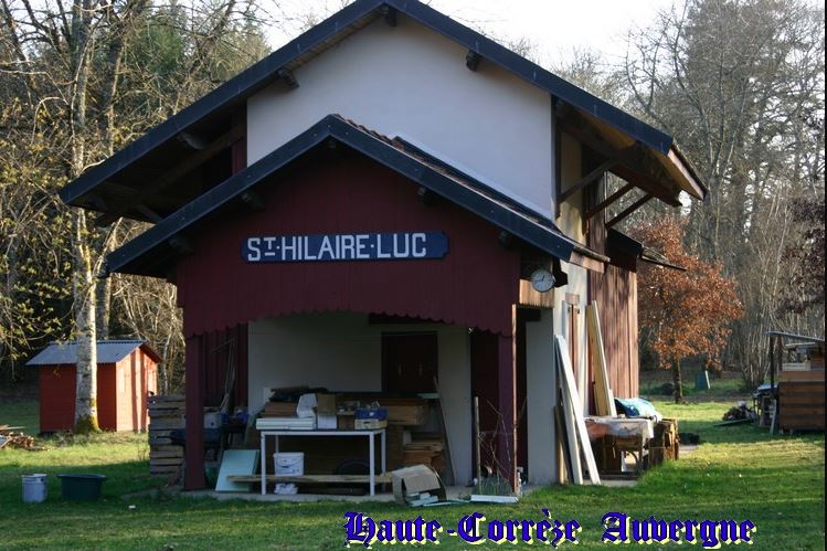 Gare du Transcorrézien de Saint-Hilaire-Luc