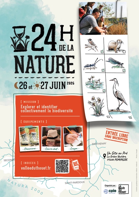 24h de la nature à Pompaire
