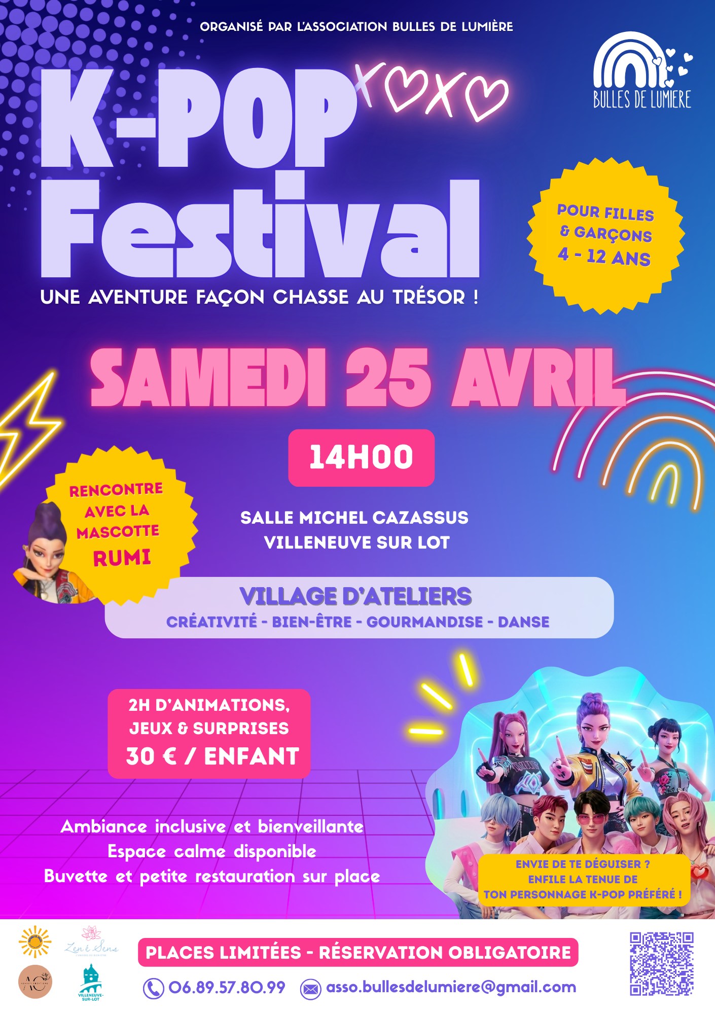 K-Pop Festival — visuel événement