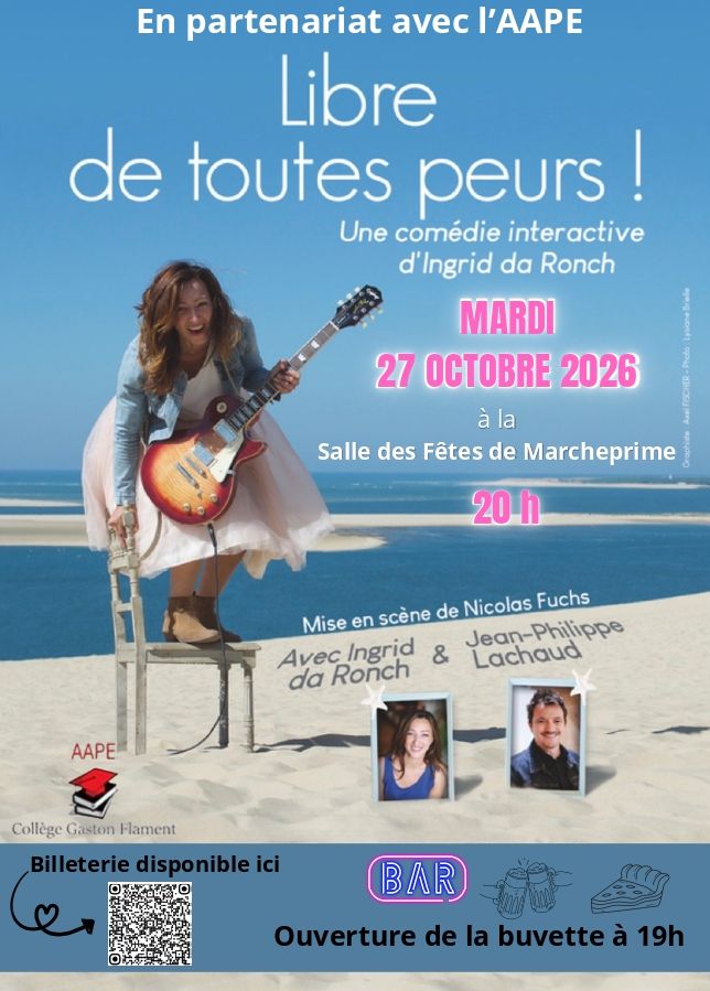 Spectacle : Libre de toutes peurs — visuel événement
