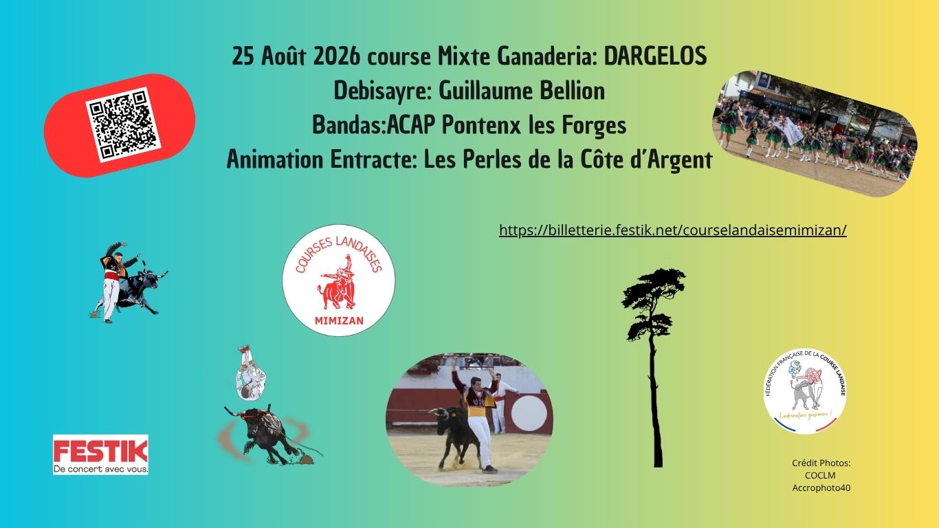 Course Landaise Mixte — visuel événement