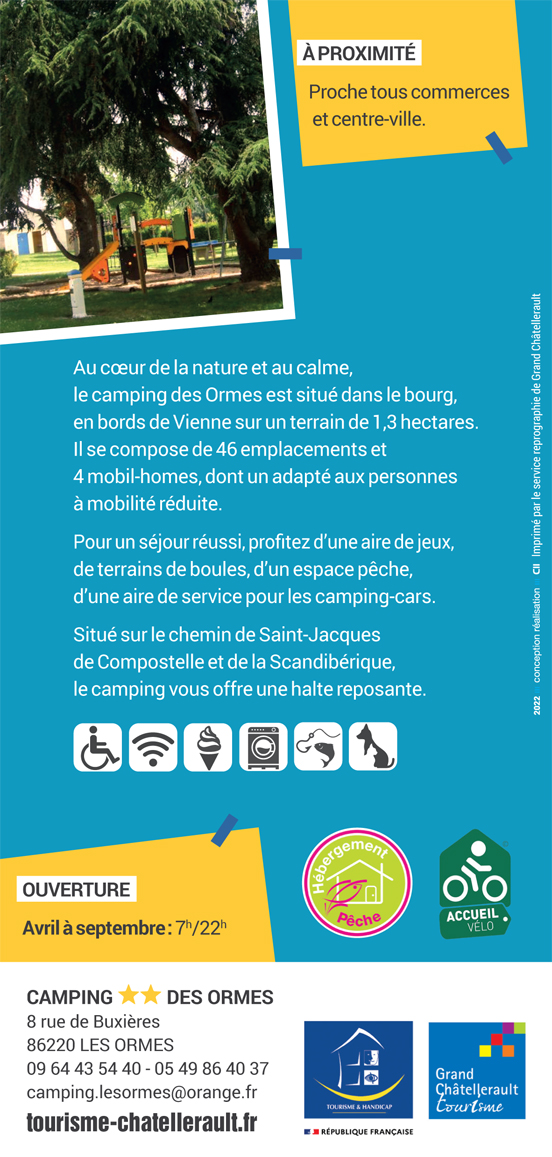 Camping des Ormes, Les Ormes - photo 7