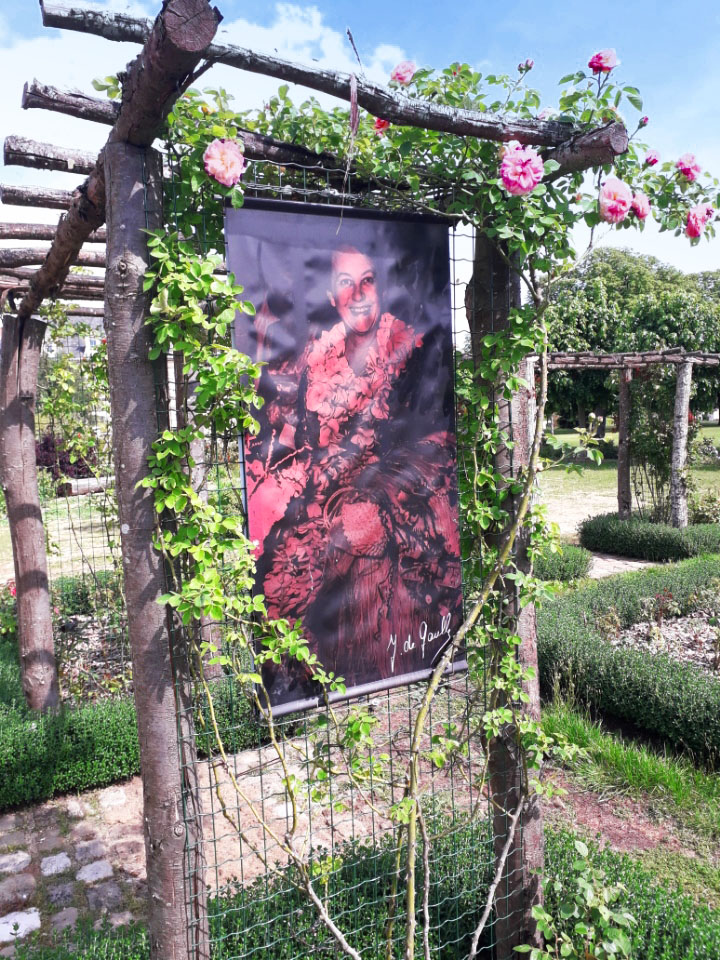 Roseraie Yvonne De Gaulle, Scorbé-Clairvaux