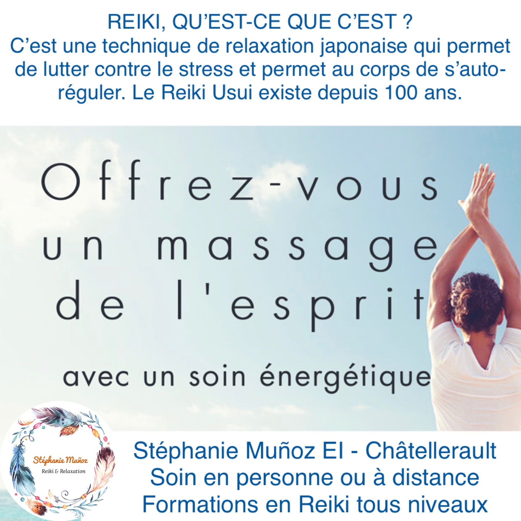 Stéphanie munoz EI - Reiki et relaxation — photo 2