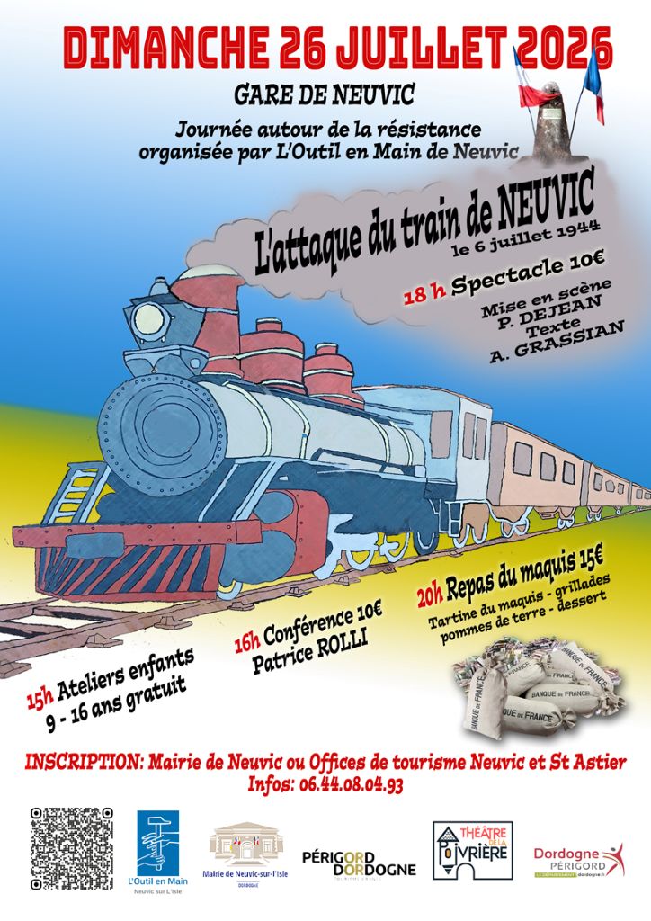Reconstitution historique : l'attaque du train des milliards de la Résistance